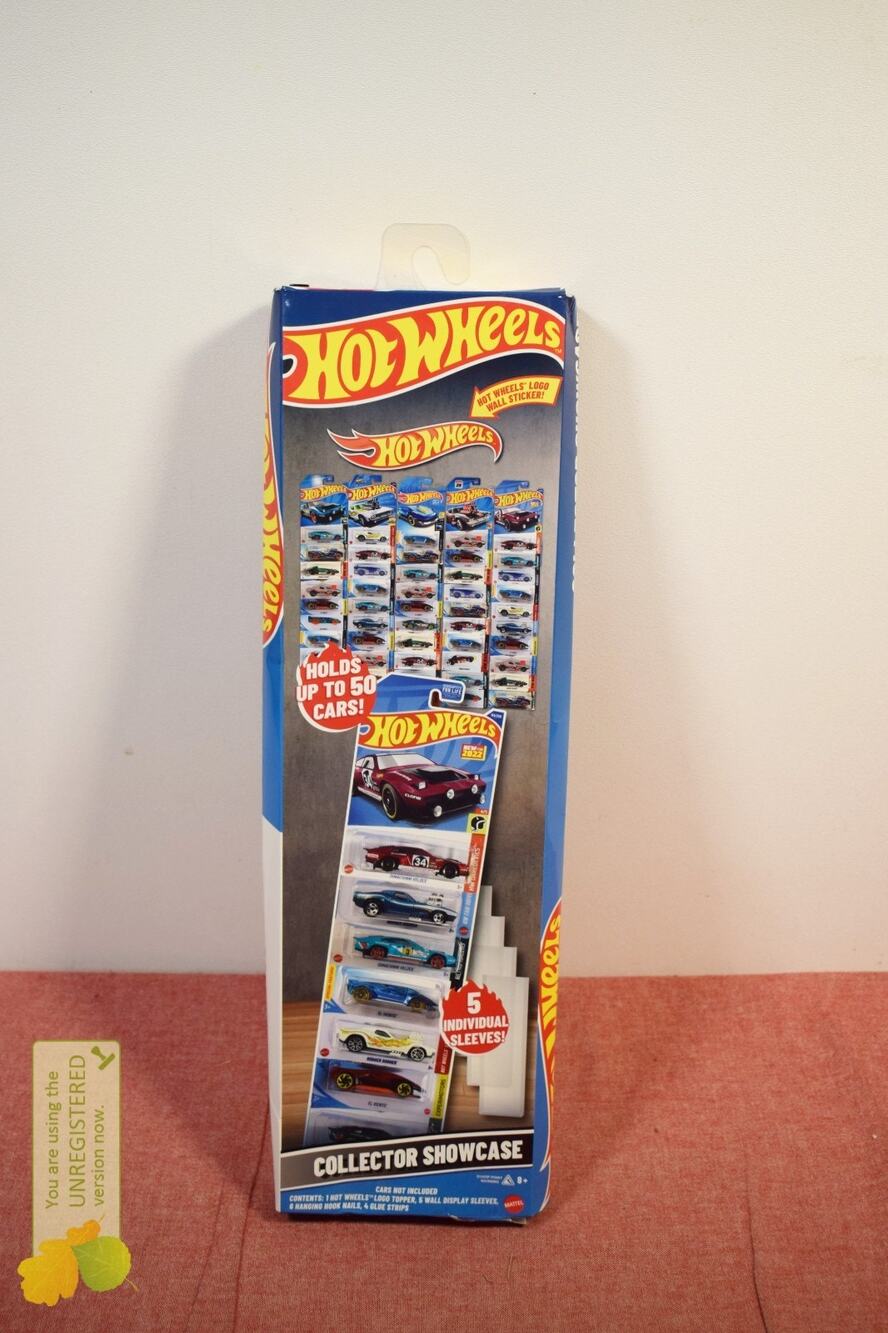 Hot Wheels Collector Case Wall Mount